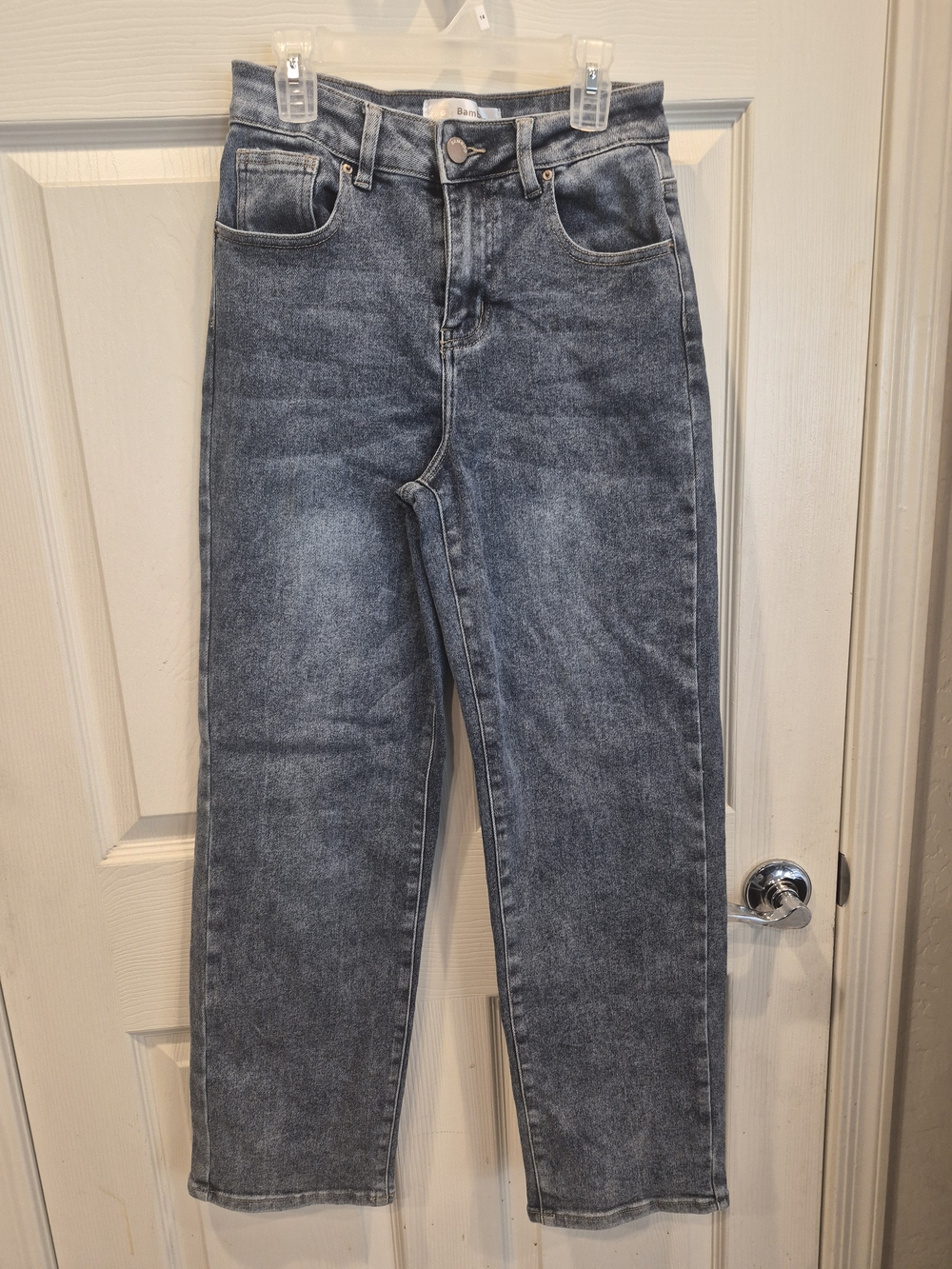 5/25 High-Rise Grey Wash Jeans